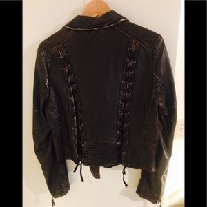 Free People Leather Jacket